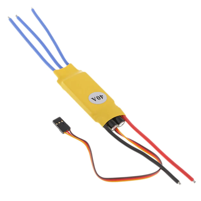 40 AMP ESC - Yellow