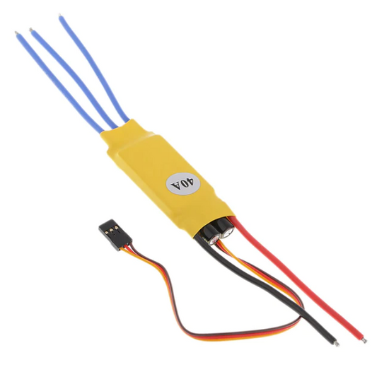 40A Electronic Speed Controller – ESC for drones & FPV quadcopters. -DIY drone parts -Robocraze
