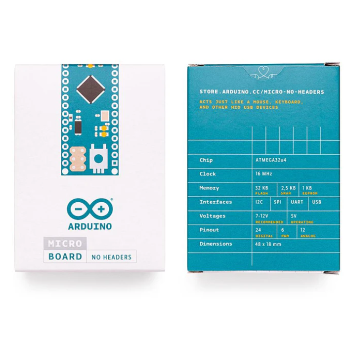 Original Arduino Micro without Headers