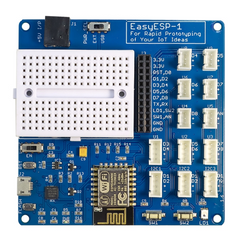 ELECROW EasyESP-1 Board – ESP8266 prototyping board with easy GPIO access. -Nodemcu ESP Board -Robocraze