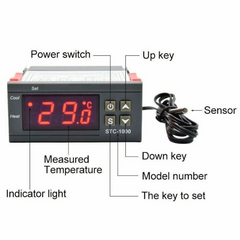 10A 220V Mini Air Humidity Controller – High-precision humidity controller for automation. -Robocraze