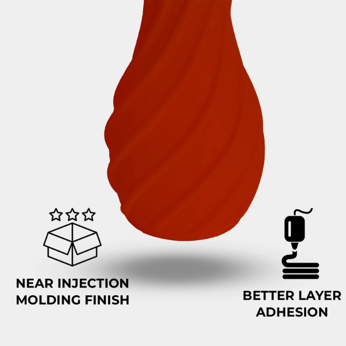 1.75mm Premium HS PLA Filament (Strawberry Red) – Durable 3D filament for strong and precise prints. -Robocraze