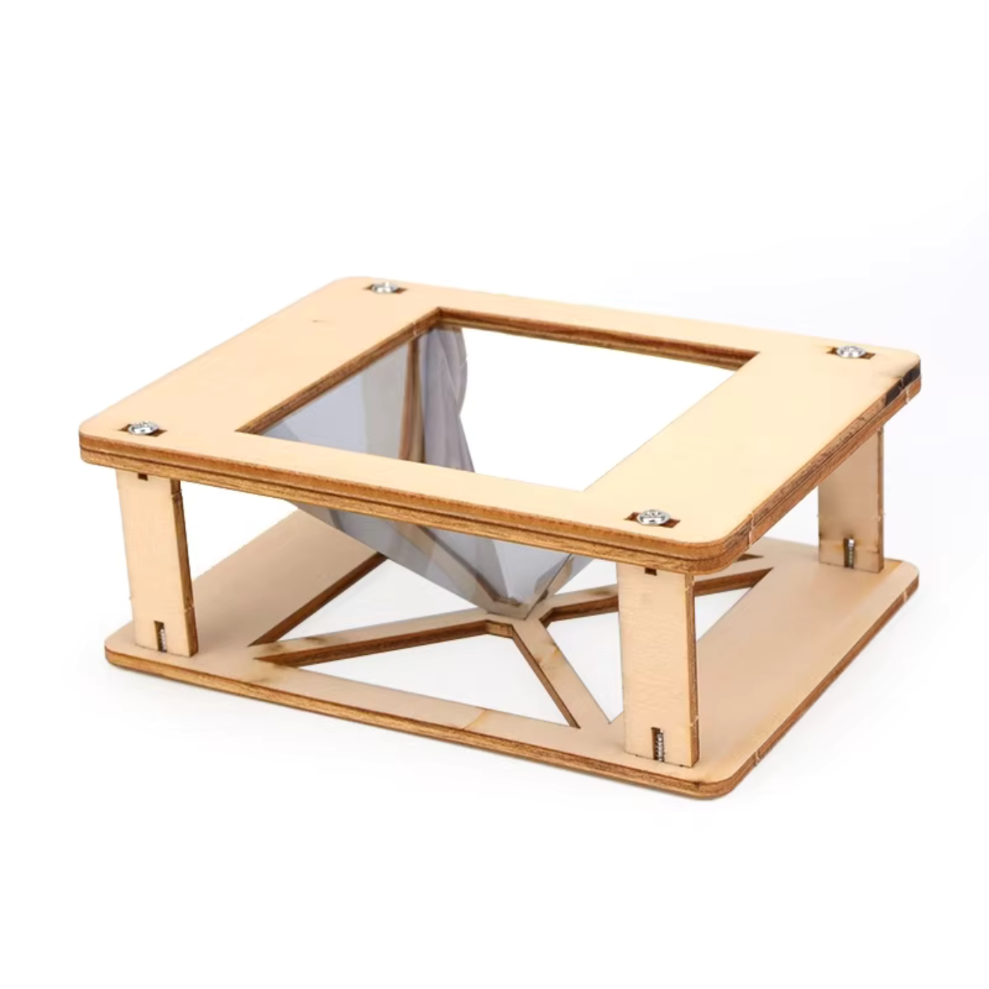 Pludo STEM Kit Light & Refraction – DIY Science Toy for Kids 14–16 | Grade 9–10 Hologram Projector Model -DIY Kit -Pludo Education Kit -Robocraze