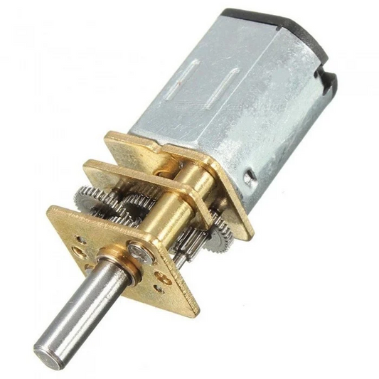 N20-3V-200 RPM Micro DC Gear Motor, compact & efficient for small robotic applications – Electric Motors - Robocraze