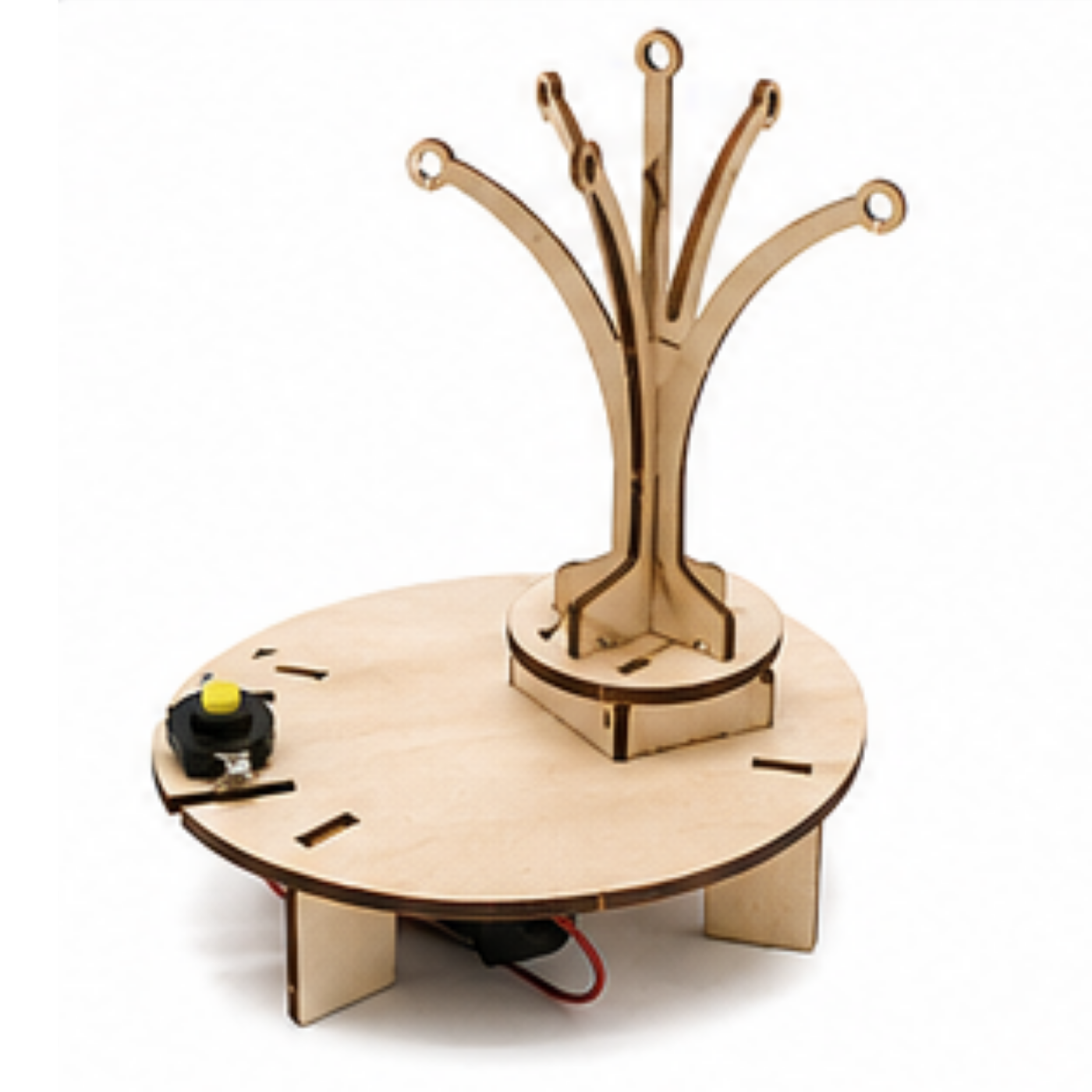 DIY Wooden Spinning Flying Chair STEM Learning Kit for Kids -Educational STEM Toy for Kids -Robocraze