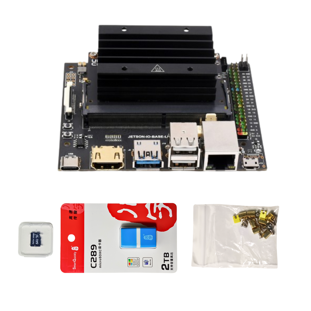Jetson Nano Development & Expansion Kit Lite with Optional Module Support -Development Board -Jetson Nano -Robocraze