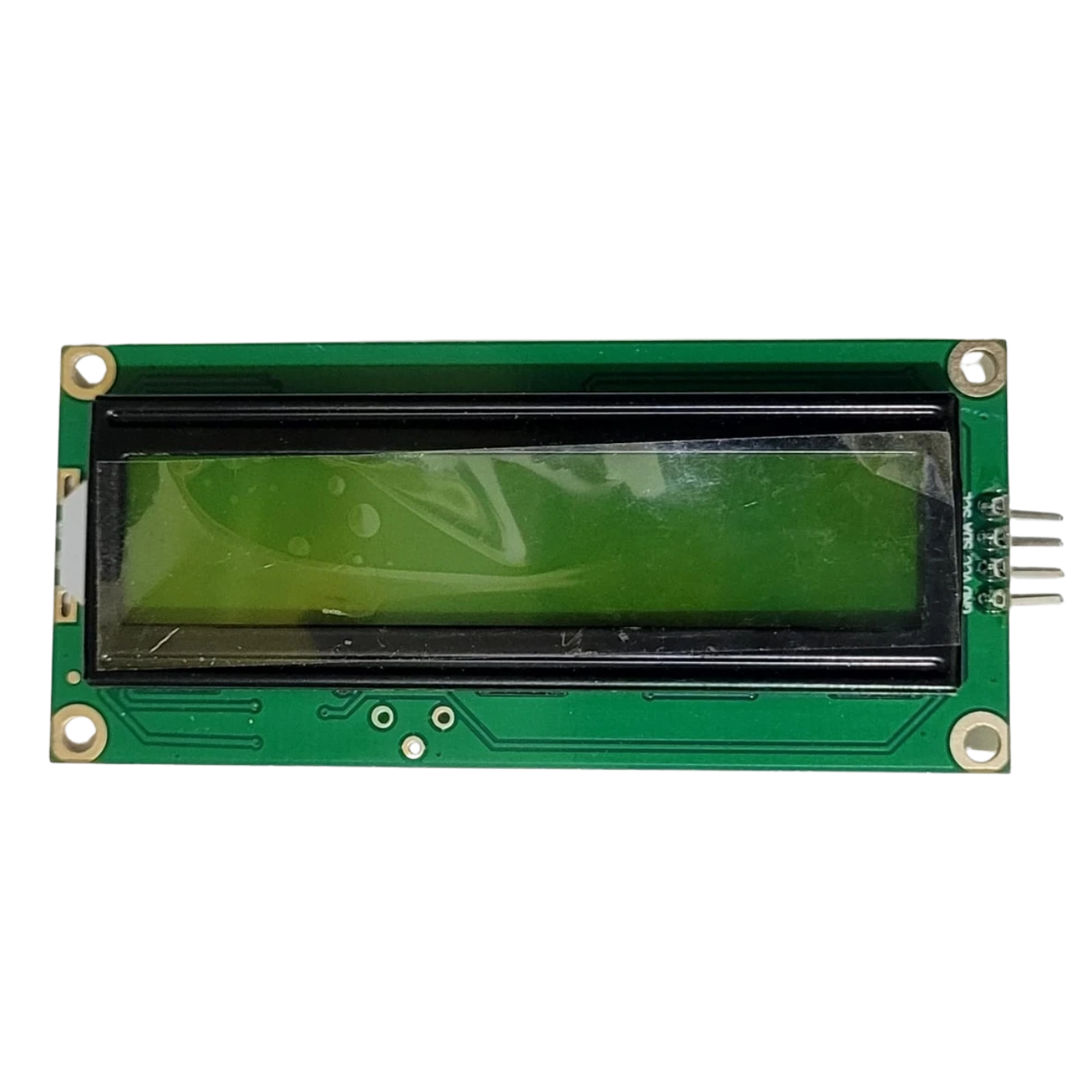 RG1602A-IIC(P) Green LCD Display with I2C PCF8574T -Display Modules -LCD Display -Robocraze