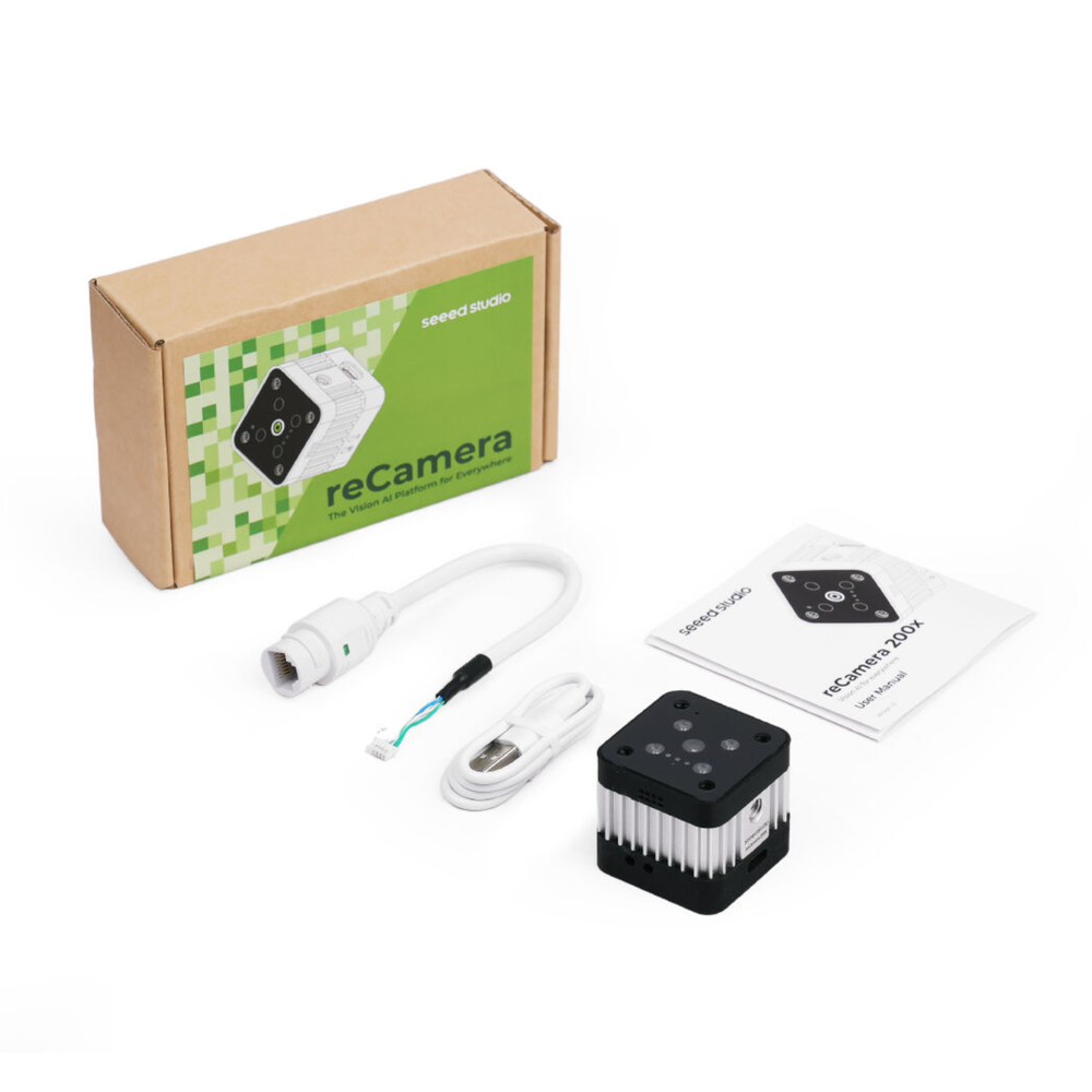 Seeed Studio reCamera 2002w 64GB – Open-Source AI Vision Camera -Development Boards -Accessories Development Boards -Robocraze