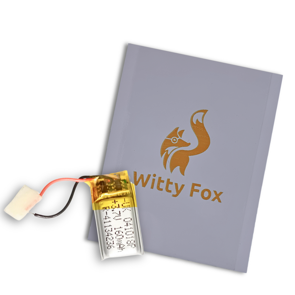 Witty Fox 160mAh Rechargeable 3.7V LiPo Battery -Lithium Polymer Battery for Drone -Robocraze
