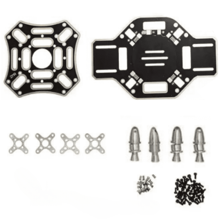 F450 Quadcopter Frame Kit with A2212 KV1000 Motor – Complete frame kit with ESC & props. -DIY Drone Kits -Robocraze