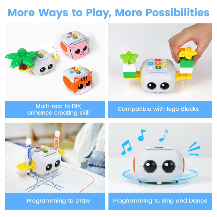 MatataStudio Talebot Coding Robot Kit (Ages 3-6) – Engaging DIY Kits, STEM Kits, Robot Kits -Robocraze
