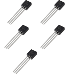 2N3906 PNP General Purpose TO92 Transistor - Pack of 5