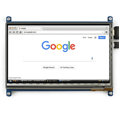 7 inch LCD Capacitive Touch Panel – 7" capacitive LCD with HDMI & USB for Raspberry Pi - LCD Display - Robocraze