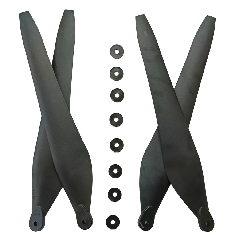 x9 3411 cw/ccw Blade Drone Propeller -Drone Parts -Drone Propellers -Robocraze