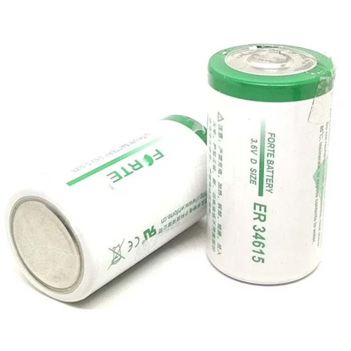 Forte ER34615 D 3.6V Lithium Battery – High-energy D-cell for industrial use. -Lithium Battery -Robocraze