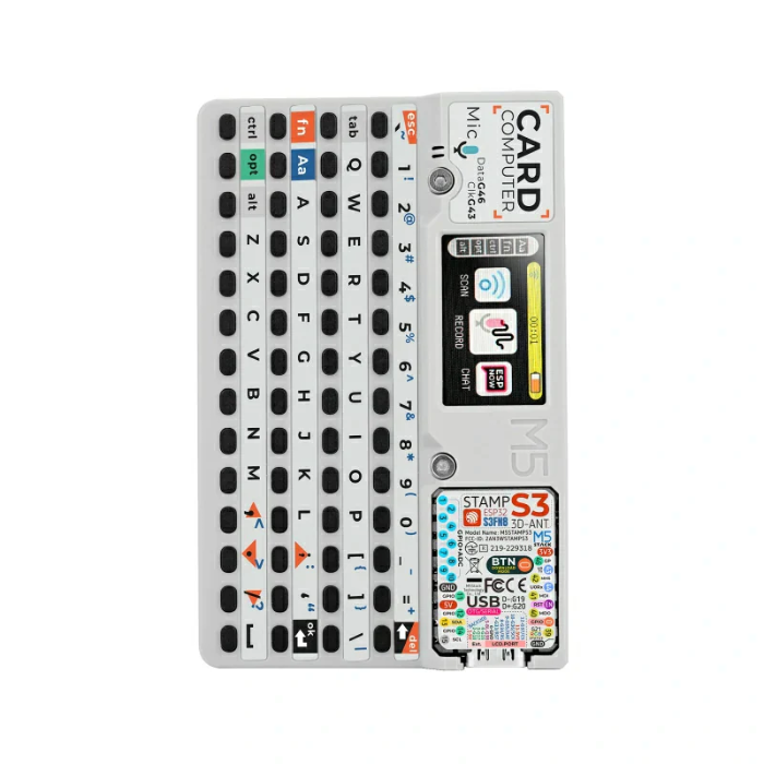 M5Stack Cardputer Kit – Compact ESP32-S3 IoT computer with display & keyboard. -Development Board -Robocraze