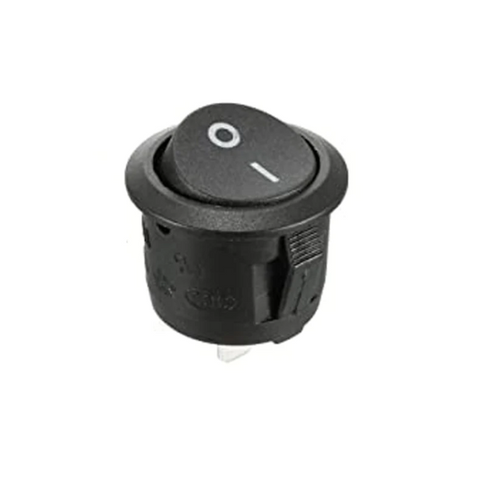 6A 250V AC Rocker Switch – Durable ON-OFF switch for power control - Mini Switch - Electronic Components -Robocraze