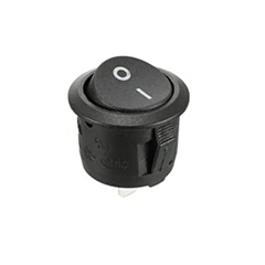 6A 250V AC Rocker Switch – Durable ON-OFF switch for power control - Mini Switch - Electronic Components -Robocraze