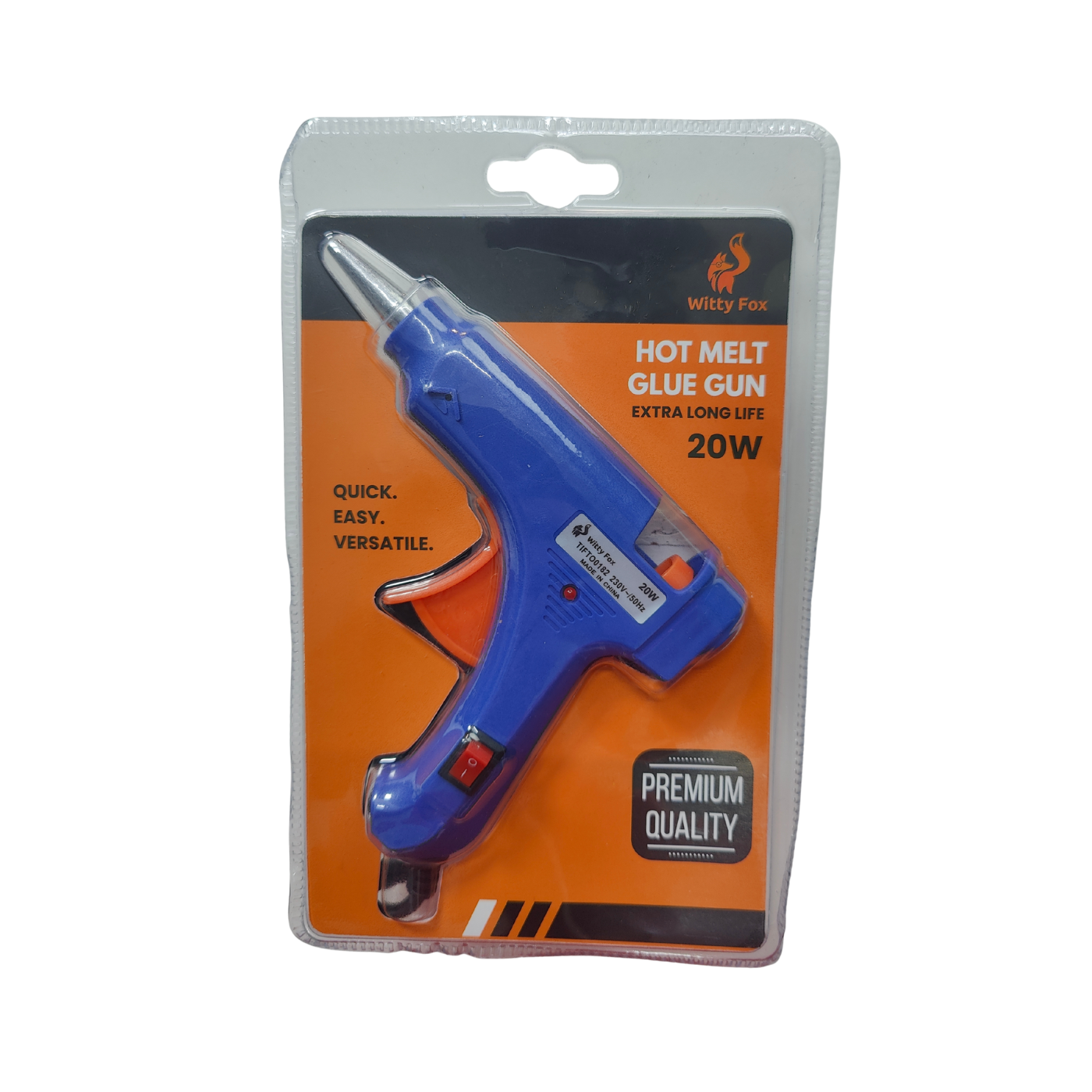 Witty Fox Hot Melt Glue Gun 20w with EU plug  - Robocraze