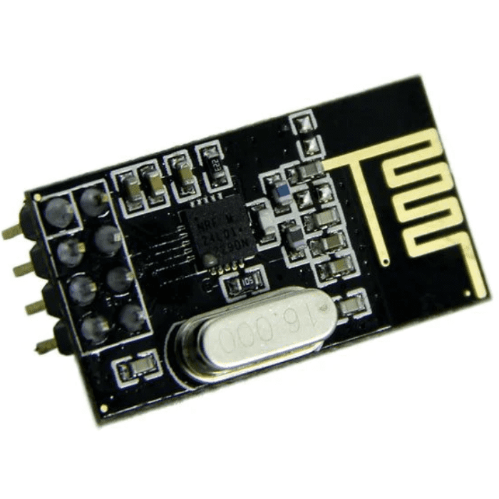 NRF24L01 2.4GHz RF Wireless Transceiver – Low-power wireless data transceiver. -Robocraze