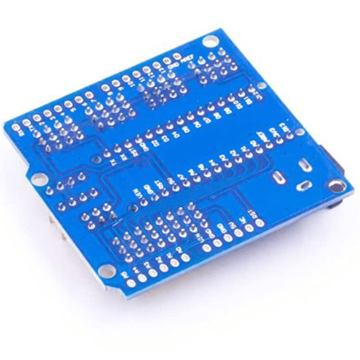Nano Expansion Shield – Versatile Arduino shields for expanding Nano board capabilities with extra ports & components. Order today! -Robocraze
