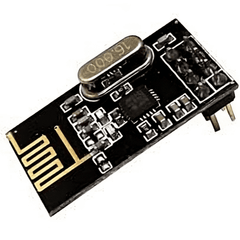 NRF24L01 2.4GHz RF Wireless Transceiver – Low-power wireless data transceiver. -Robocraze