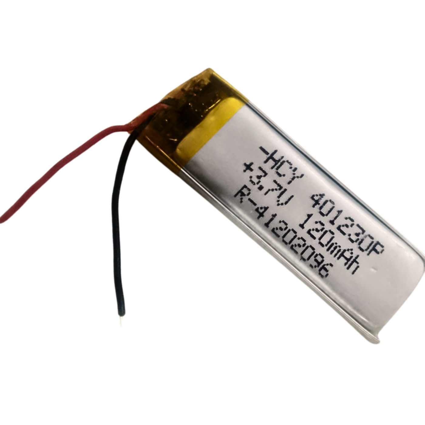 3.7V 120 MAH LIPO Rechargeable Battery - Batteries and Power Supply - LiPO Batteries and Chargers -Lipo Battery -Robocraze


