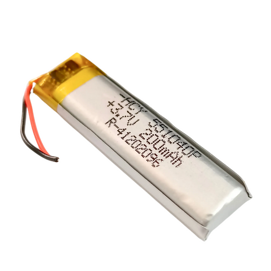 Witty Fox 200mAh 3.7V rechargeable lithium polymer battery