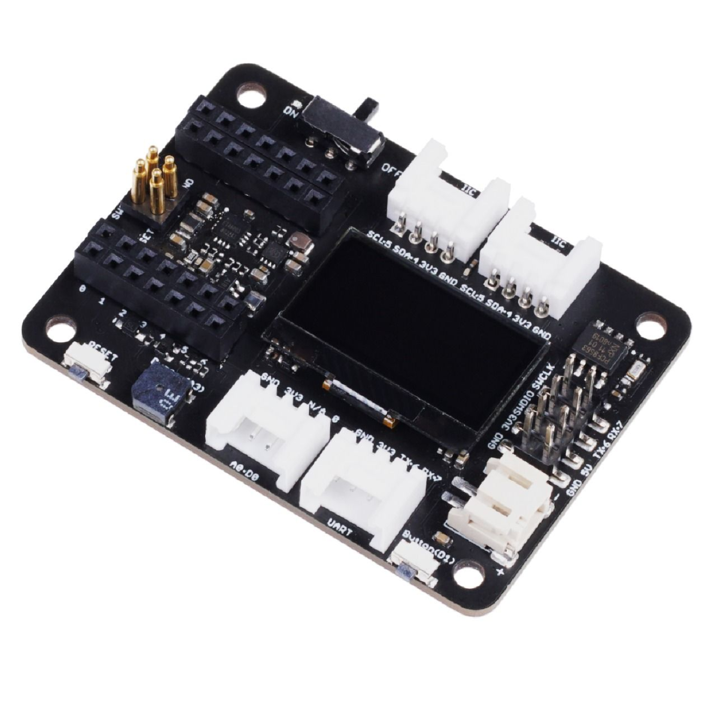 Seeed Studio Expansion Board for XIAO with Grove OLED – I2C, UART & GPIO
