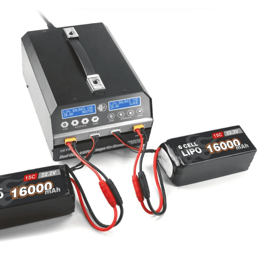SKYRC PC1080 Dual Channel LiPo Charger – For FPV aircraft, RC drones & quadcopters - DIY Drone Parts - Robocraze