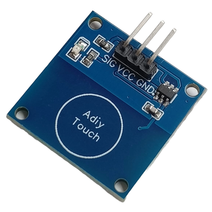 TTP223B Capacitive Touch Sensor – Responsive capacitive touch control sensor.-Touch Sensor -Robocraze