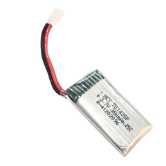 3.7V 350mAh LiPo Rechargeable Battery  - Batteries and Power Supply - LiPO Batteries and Chargers -Lipo Battery -Robocraze