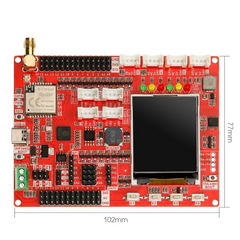 Elecrow LoRaWAN RA-08H Development Board – RA-08H board with RP2040 & LCD for IoT. -Robocraze