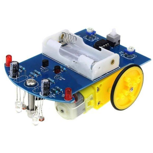 DIY D2-1 Intelligent Line Follower Car Kit – Hands-on DIY Kits, STEM Kits, Robot Kits -Robocraze