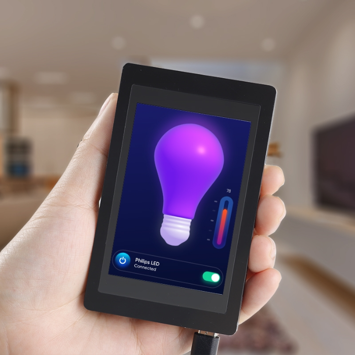 ELECROW ESP32 Terminal – 3.5" RGB TFT capacitive touch display for IoT & embedded projects. -TFT Display -Robocraze