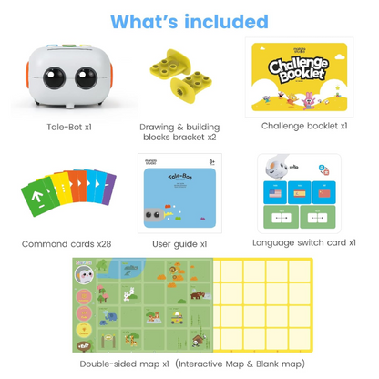 MatataStudio Talebot Coding Robot Kit For Kids Age 3-6