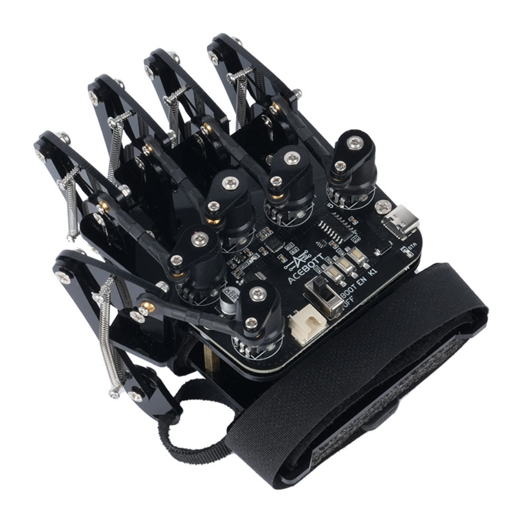 ACEBOTT QD023 Motion-Sensing Glove with Encoders & Accelerometer & Enhanced ESP32 Controller -DIY Kits -Robotic Kits -Robocraze