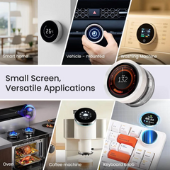 Elecrow CrowPanel 1.28 Inch ESP32 Display with 240x240 IPS Round Touch Screen -Display Module -LCD Display Modules -Robocraze