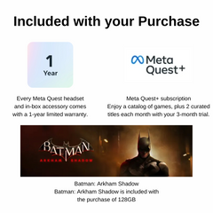 Original Meta Quest 3S VR Headsets 128GB – Immersive DIY Kits, STEM Kits, and Robot Kits for VR experiences - Robocraze