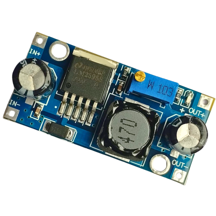 LM2596 DC-DC Buck Converter Module – LM2596 step-down converter for stable power. -Power Converter -Robocraze