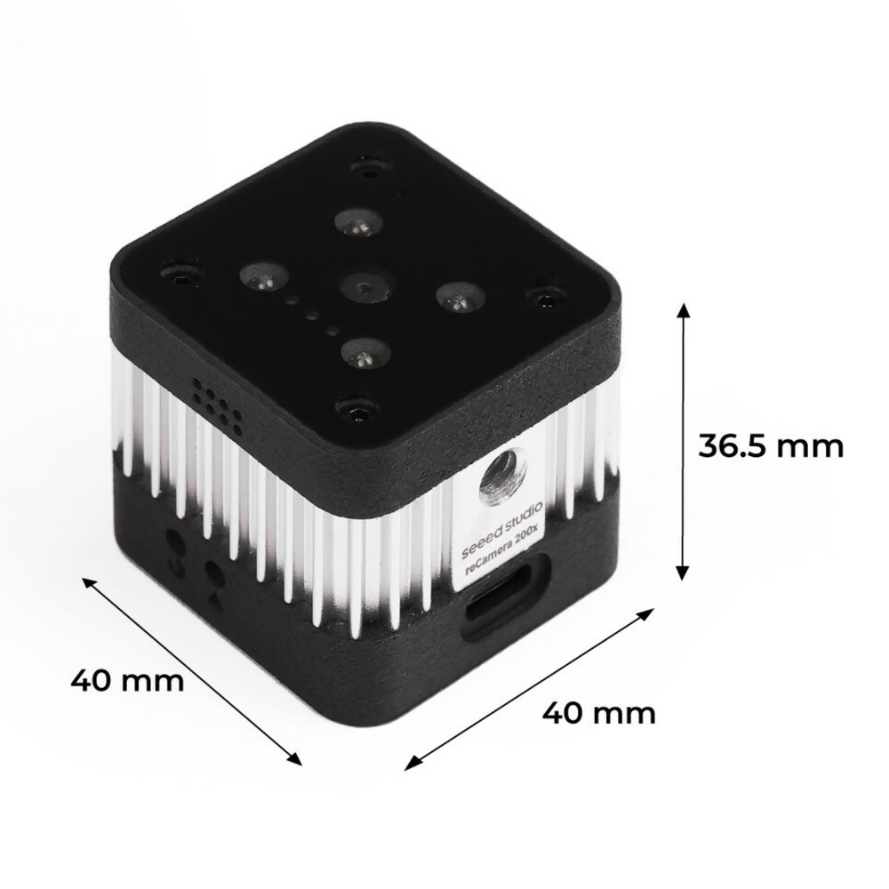 reCamera 2002w 8GB -Open-Source Pocket-Sized AI Camera Module -Seeed Studio -AI Camera -Robocraze