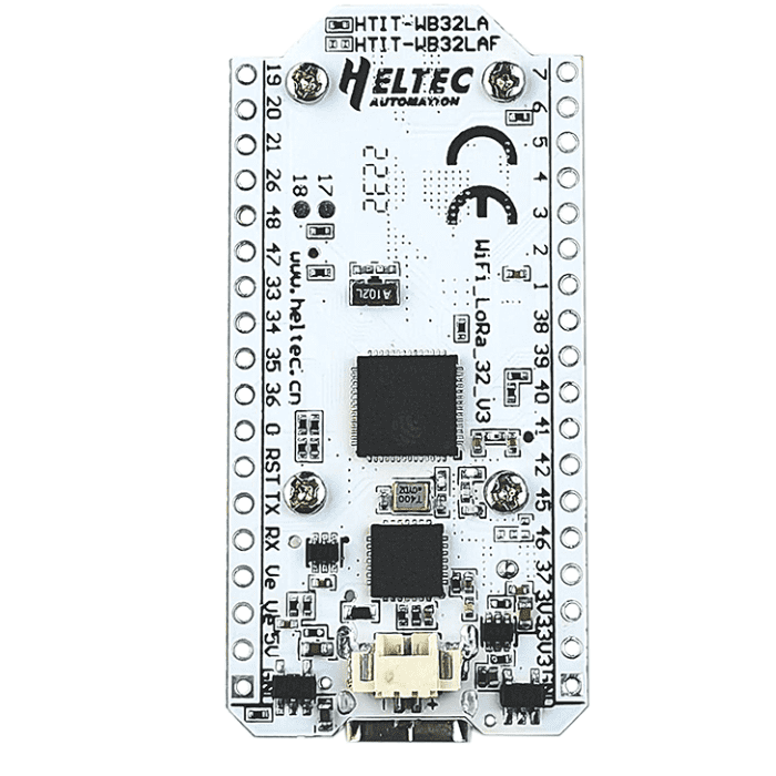 ESP32 LoRa with 0.96" OLED – ESP32 LoRa board with display & Type-C. -Robocraze