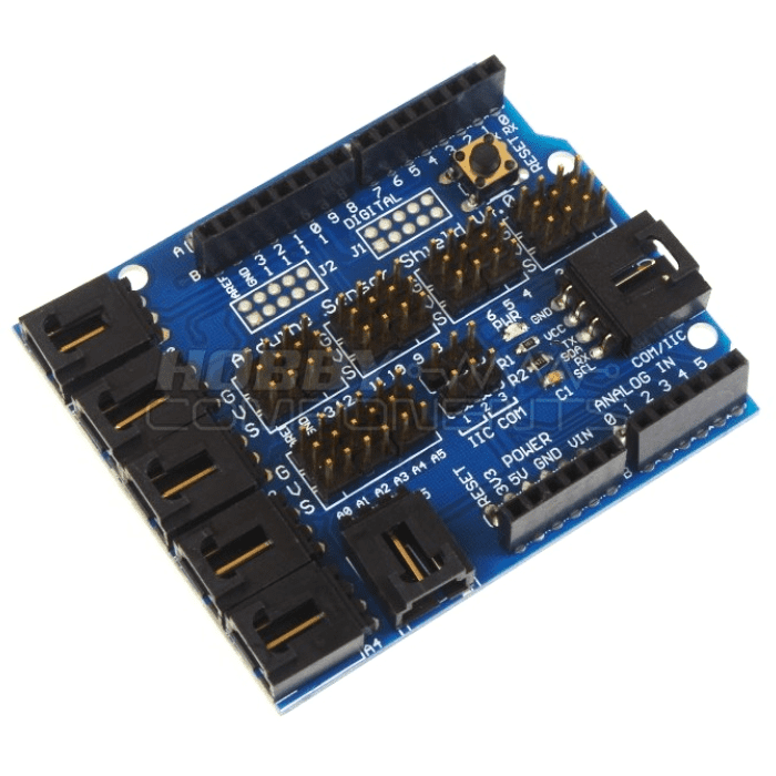Arduino Shields Format Sensor Arduino Sensor Shield V4.0 Expansion Board – Robocraze