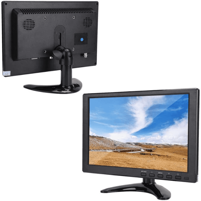 Buy H102 10.1 Inch 12V 1A LCD Monitor Online in India | Robocraze