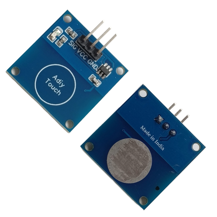 TTP223B Capacitive Touch Sensor – Responsive capacitive touch control sensor.-Touch Sensor -Robocraze