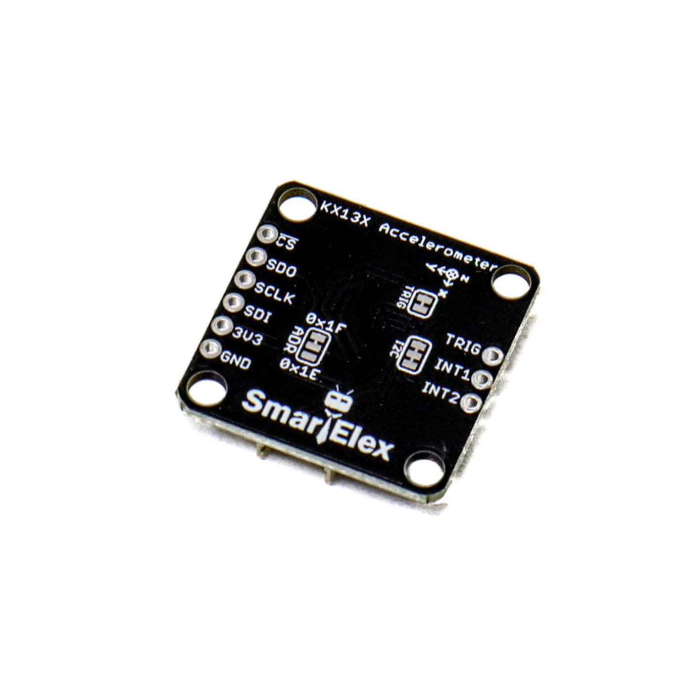 SmartElex KX134 Triple Axis Accelerometer Breakout – High-Speed 16-Bit Digital Motion Sensor -Robocraze