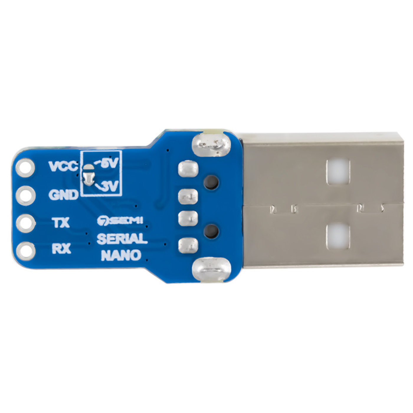 7Semi CH343 USB-A to UART Serial Converter Module