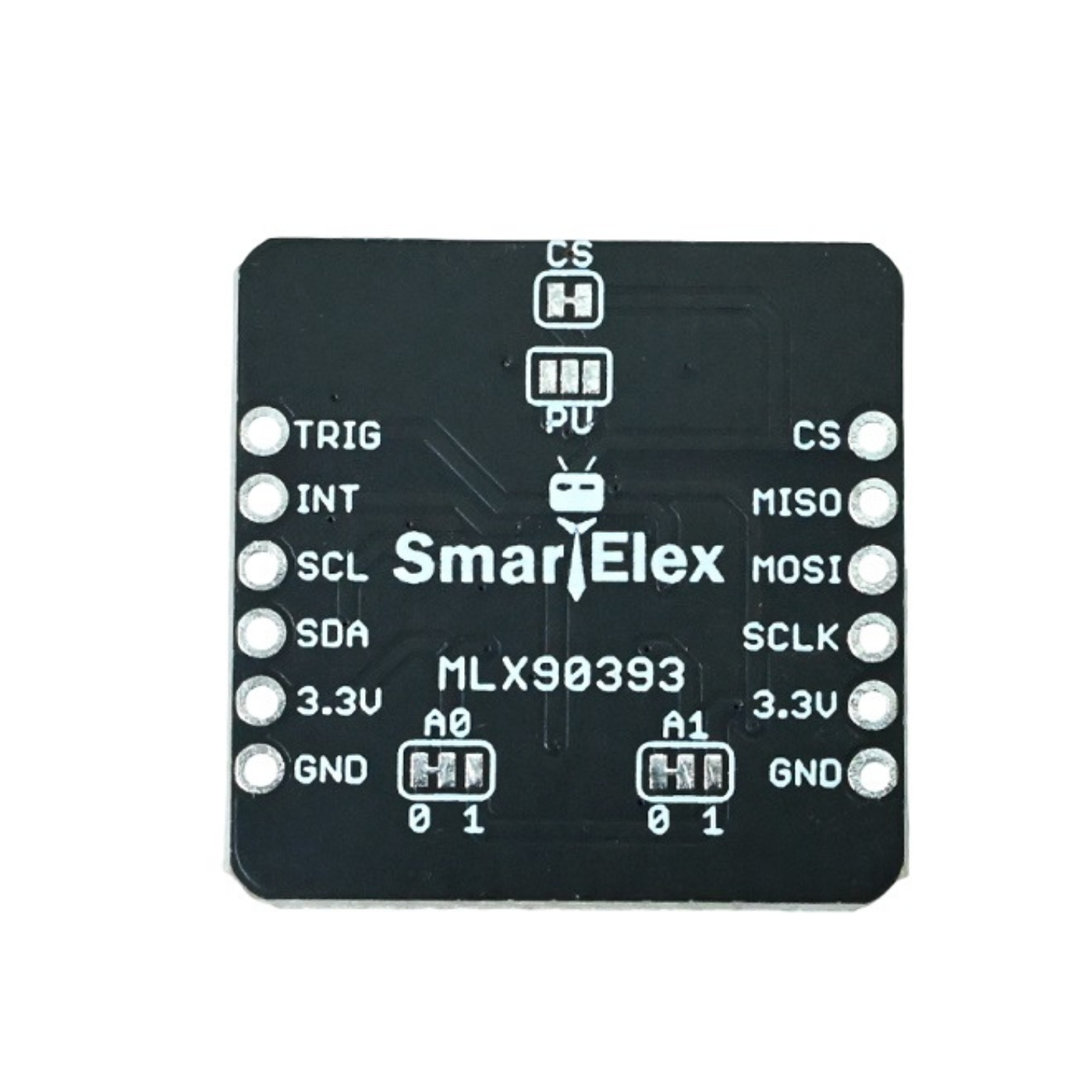 SmartElex MLX90393 Triple Axis Magnetometer – High-Precision Magnetic Field Sensor -Robocraze