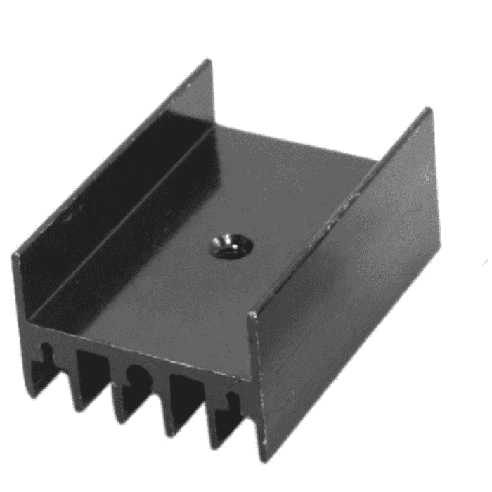 Aluminum Heatsink Cooling for LM7805 IC Transistor(25mm)