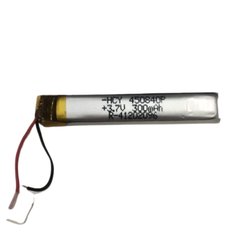 300 MAH 3.7V LIPO Rechargeable Battery- Batteries and Power Supply - LiPO Batteries and Chargers -Lipo Battery -Robocraze


